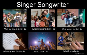 Singer Songwriter: What I actually do