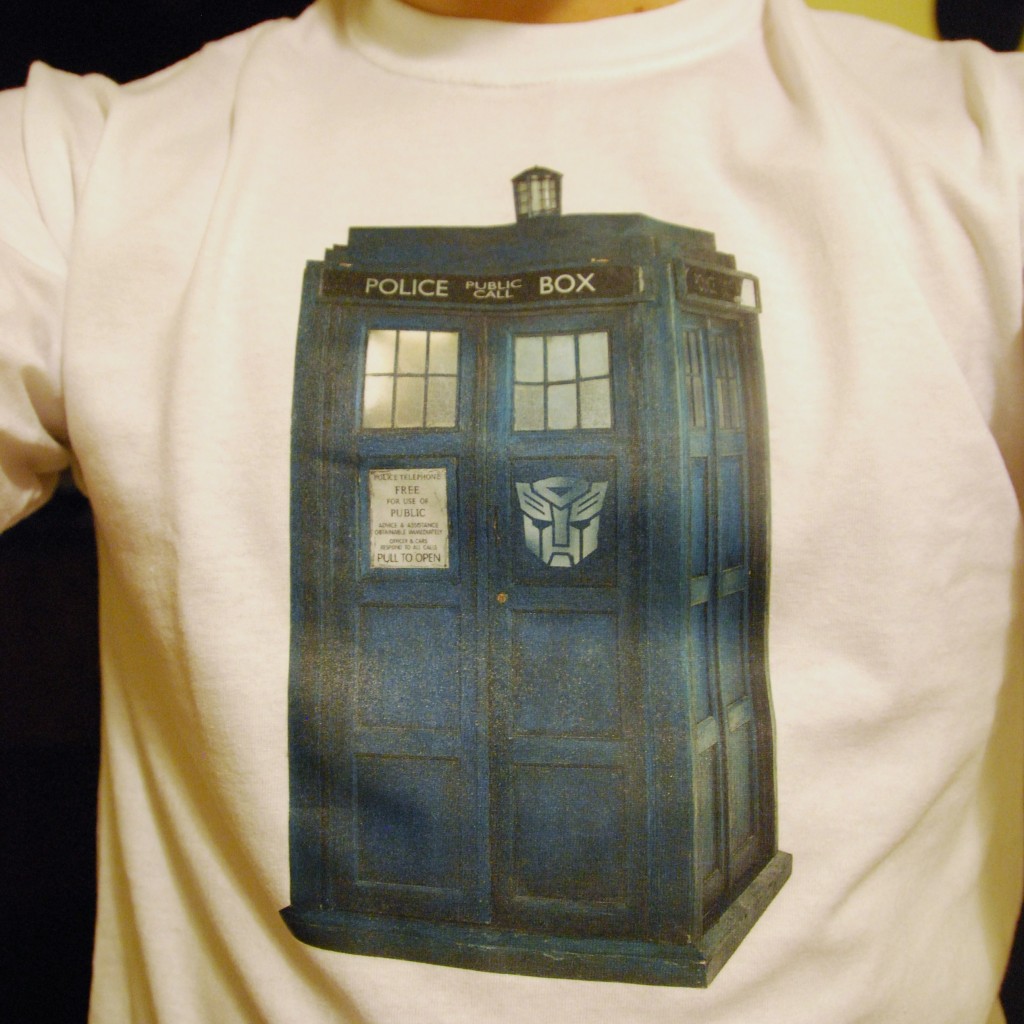 Autobot TARDIS shirt