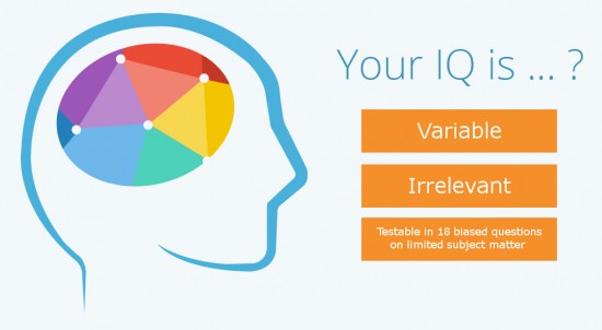 Your IQ is ... ?